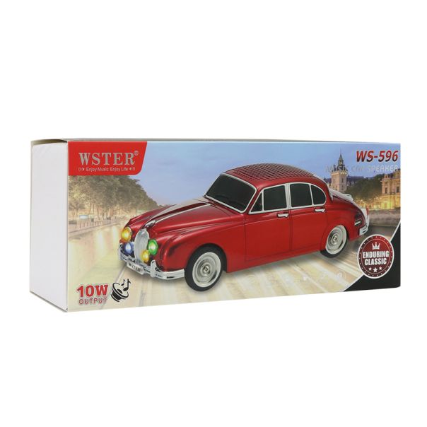 Bežični Bluetooth zvučnik WS-596 auto, bež - ZV1156