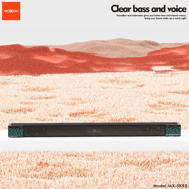 MOXOM Soundbar MX-SK95 120W, crna - ZV1158