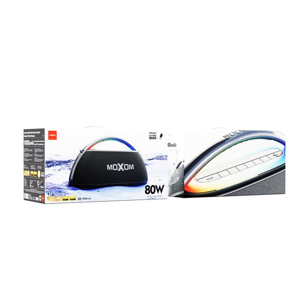 MOXOM Bluetooth zvučnik MX-SK94 80W sa mikrofonom, crna - ZV1163