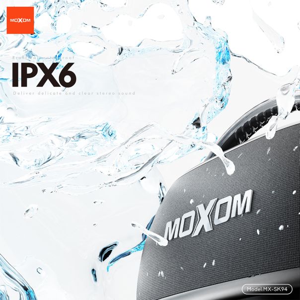 MOXOM Bluetooth zvučnik MX-SK94 80W sa mikrofonom, siva - ZV1164