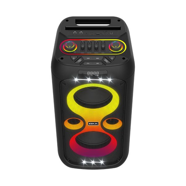 Bluetooth Zvučnik BKK K6501D sa dva mikrofona, crna - ZV1168