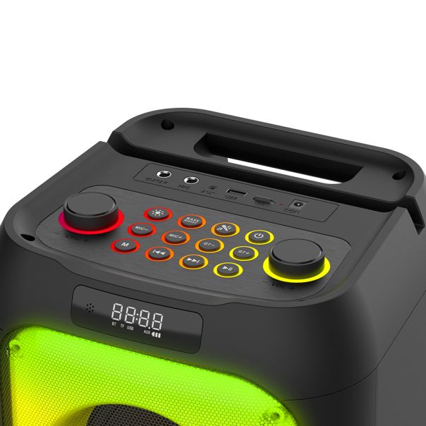 Bluetooth Zvučnik BKK B6505K sa dva mikrofona, crna - ZV1171