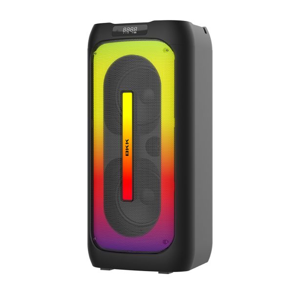 Bluetooth Zvučnik BKK K6506C sa dva mikrofona, crna - ZV1172