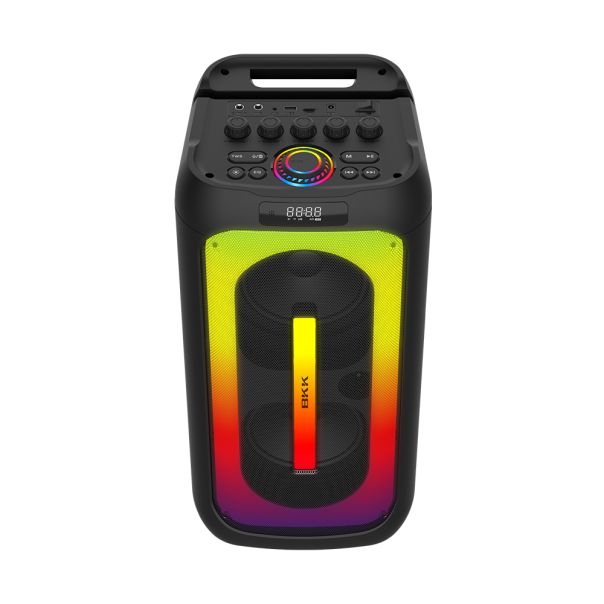 Bluetooth Zvučnik BKK K6506C sa dva mikrofona, crna - ZV1172