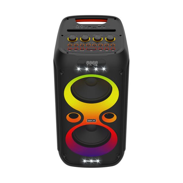 Bluetooth Zvučnik BKK K8001A sa dva mikrofona, crna - ZV1176