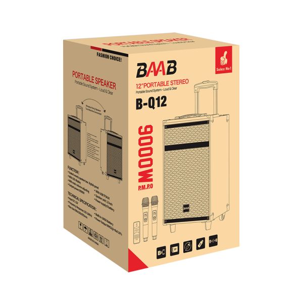 Bluetooth Zvučnik NDR-BQ12 50W 12