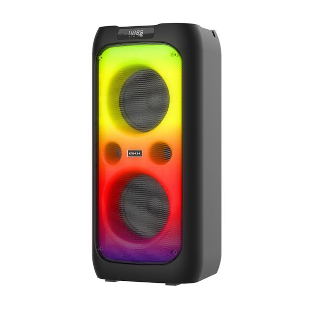 Bluetooth Zvučnik BKK K6505C sa dva mikrofona, crna - ZV1185