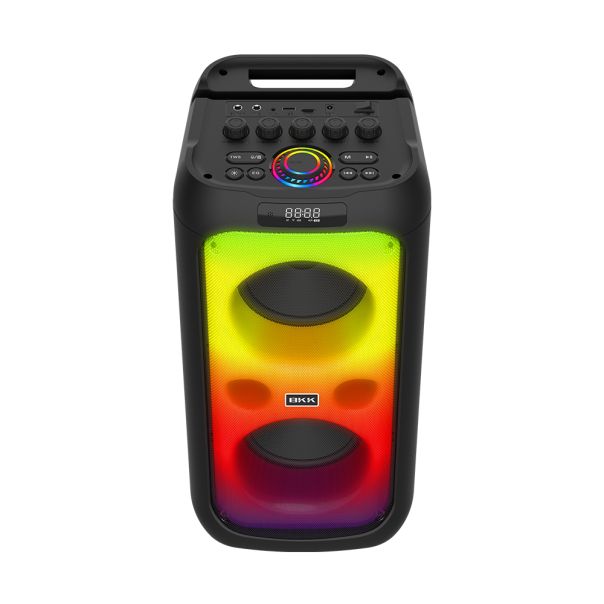 Bluetooth Zvučnik BKK K6505C sa dva mikrofona, crna - ZV1185