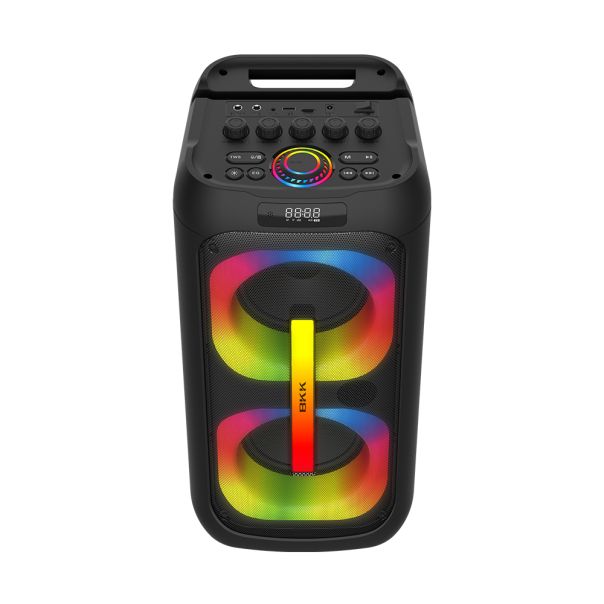 Bluetooth Zvučnik BKK K6507C sa dva mikrofona, crna - ZV1186