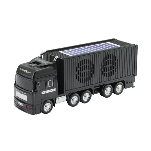 Bluetooth zvučnik WS-691 sa solarnim punjenjem kamion, crna - ZV1198