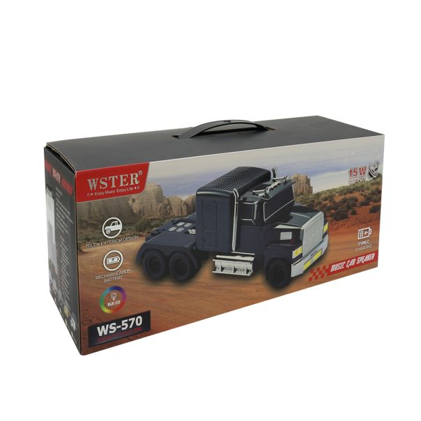 Zvučnik bluetooth WS-570 kamion crveni - EP2918792