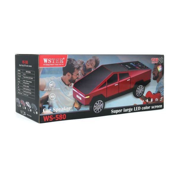 Zvučnik bluetooth WS-580 auto crni - EP2900445