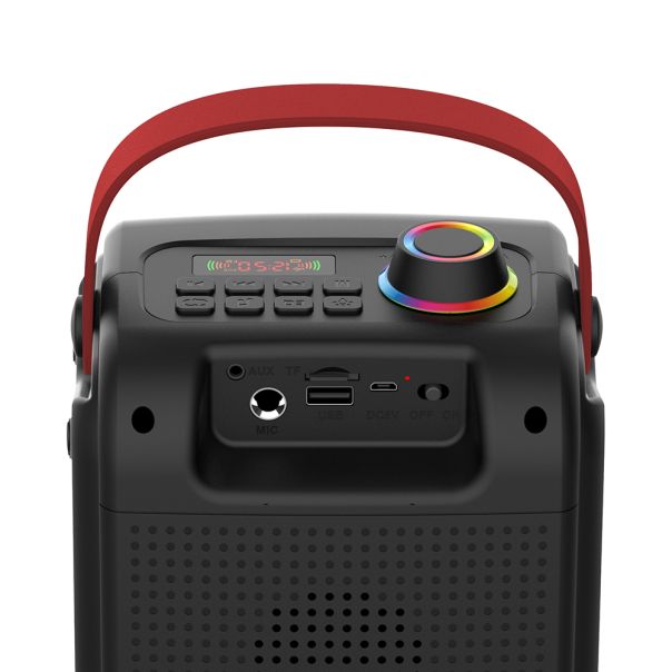 Zvučnik Bluetooth BKK SHARK S-111 STONE double 3inch crni - EP2900439