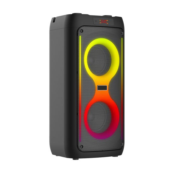 Zvučnik Bluetooth BKK SHARK S-111 FLIP double 4inch sa mikrofonom crni - EP2911584