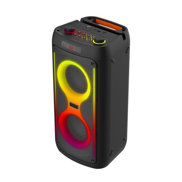 Zvučnik Bluetooth BKK SHARK S-111 FLIP double 4inch sa mikrofonom crni - EP2911584