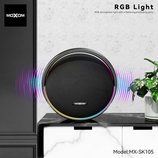 Zvučnik bluetooth Moxom MX-SK105 crna - EP3097009