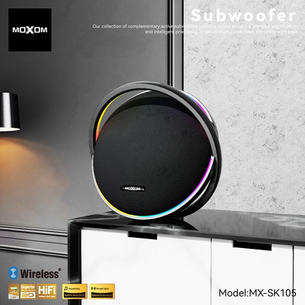 Zvučnik bluetooth Moxom MX-SK105 crna - EP3097009