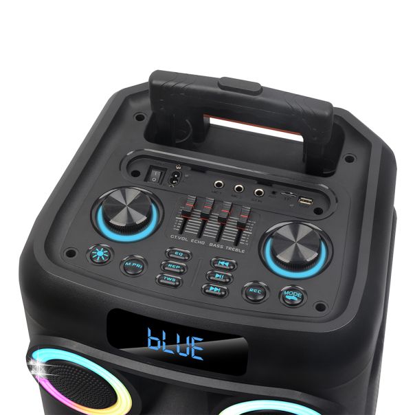 Zvučnik bluetooth NDR-B312 40W sa dva mikrofona crni - EP2901709