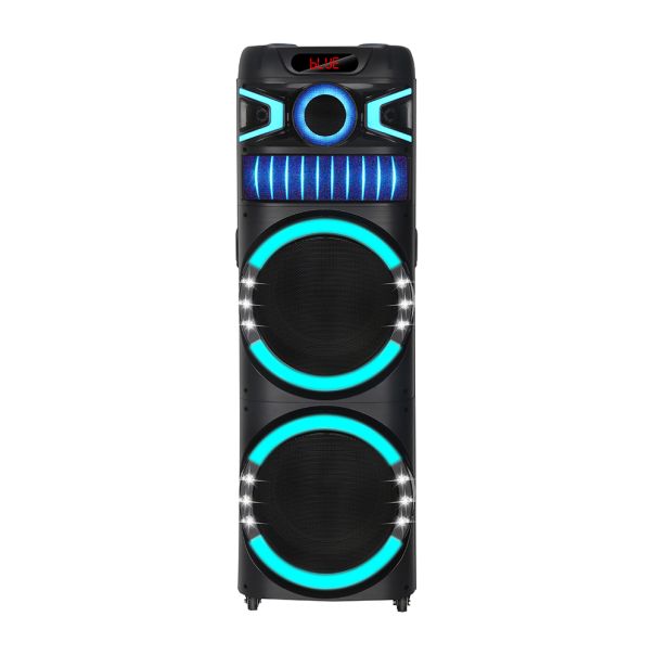 Bežični Bluetooth zvučnik NDR-M22003 100W 2*12 inca sa dva mikrofona crni - EP2870746-1