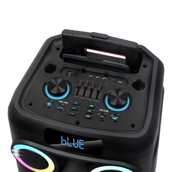 Zvučnik bluetooth NDR-B315 60W 15inca sa dva mikrofona crni - EP2907433