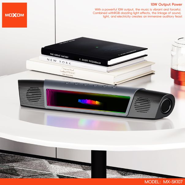 MOXOM Bežični Bluetooth zvučnik MX-SK107 crni - EP3093141