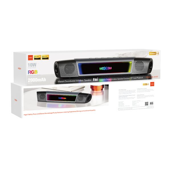MOXOM Bežični Bluetooth zvučnik MX-SK107 crni - EP3093141