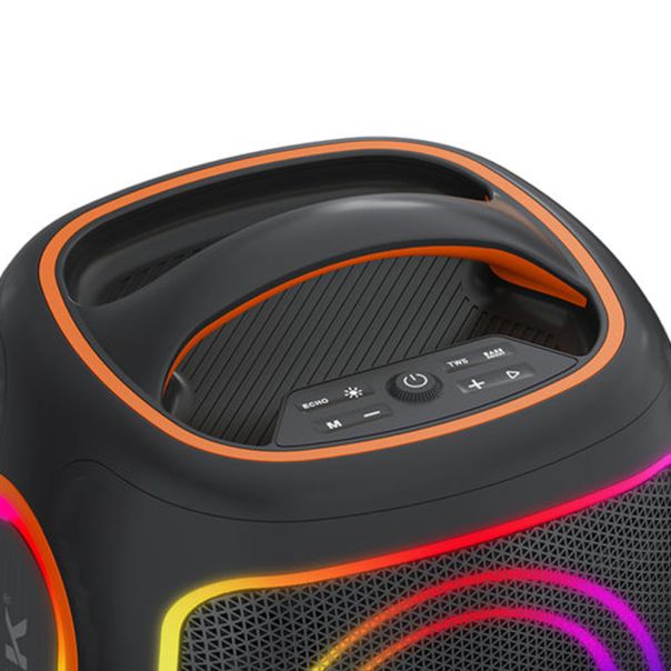 Bežični Bluetooth zvučnik BKK B46A sa dva mikrofona crni - EP3166530