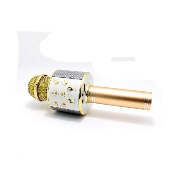 Mikrofon Bluetooth 858, zlatna - ZV311