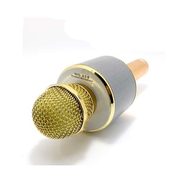 Mikrofon Bluetooth 858, zlatna - ZV311