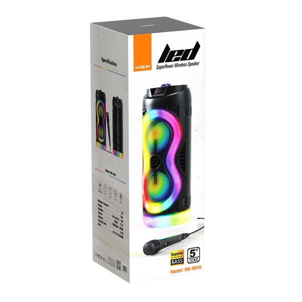 MOXOM Zvučnik Bluetooth MX-SK45, crna - ZV858