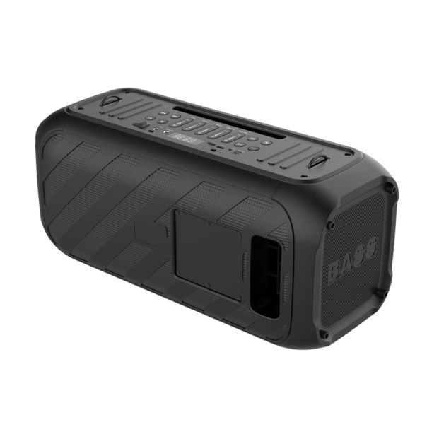 Bluetooth zvučnik BKK B67 sa 2 mikrofona, crna - ZV915