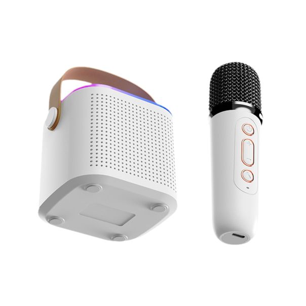 Bluetooth zvučnik Y-1 sa mikrofonom, bela - ZV931