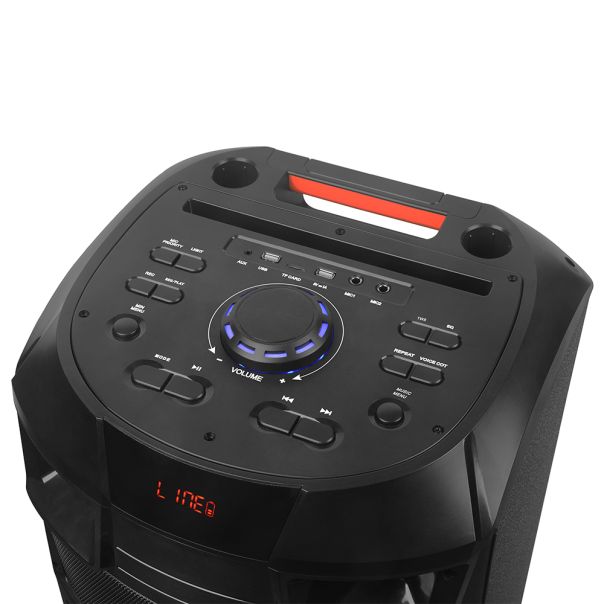 Zvučnik Bluetooth NDR-7022 80W 2*12 inca sa dva mikrofona crni - EP2901250