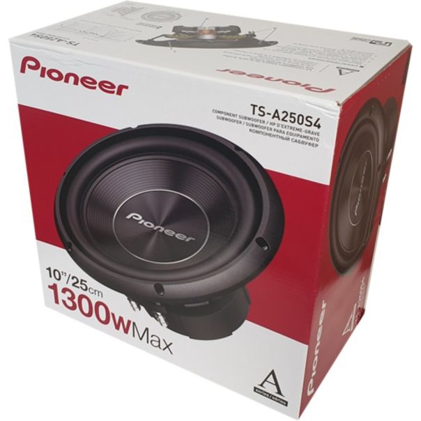 PIONEER Auto ugradni vufer TS-A250S4 25cm - ZVU005-1