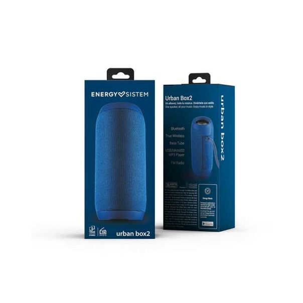 ENERGY SISTEM Bežični Bluetooth zvučnik Urban Box 2, plava - 124368