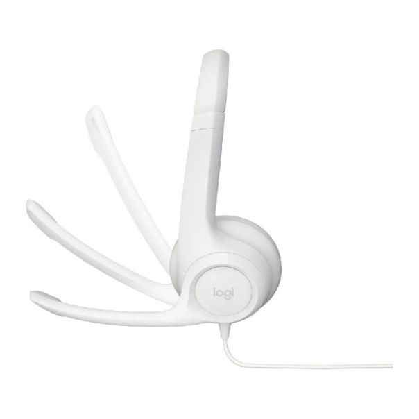 LOGITECH H390 Corded Headset - OFFWHITE - USB - ZVU02757