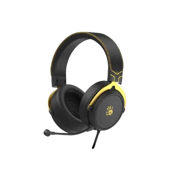 A4 TECH Gaming slušalice M590i Bloody Virtual 7.1, crna/žuta - ZVU02930