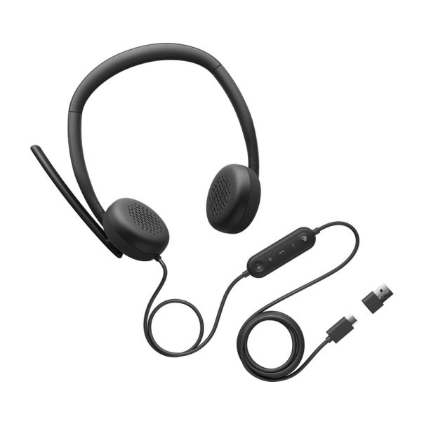 DELL WH3024 Wired Headset slušalice sa mikrofonom crne - EP2925464