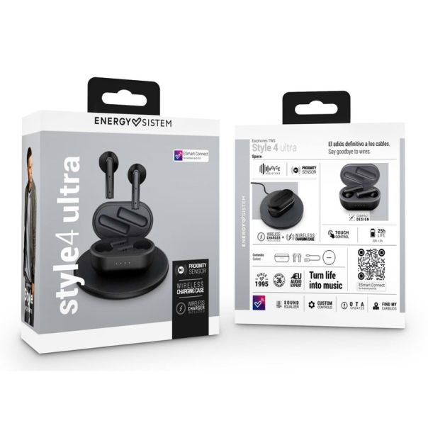 ENERGY SISTEM Bluetooth slušalice Style 4 Ultra Space, crna - ZVU03099