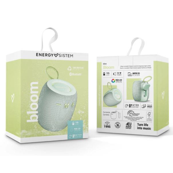 ENERGY SISTEM Bluetooth zvučnik Mint Bloom M45877 - ZVU03163