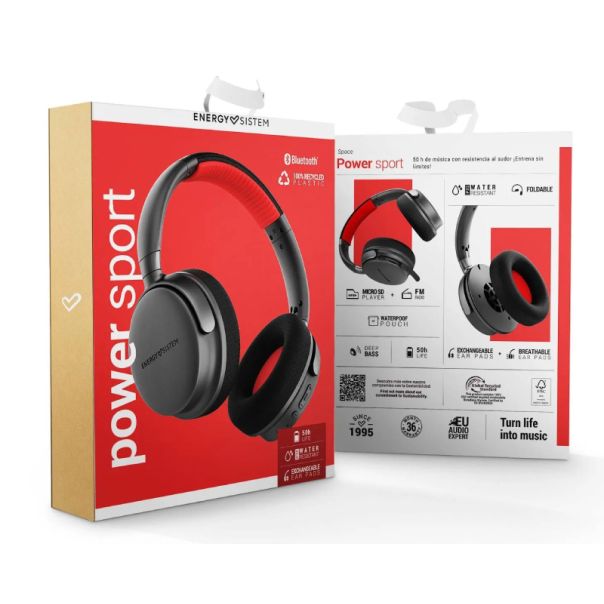 ENERGY SISTEM Bluetooth slušalice Power Sport, siva - ZVU03222