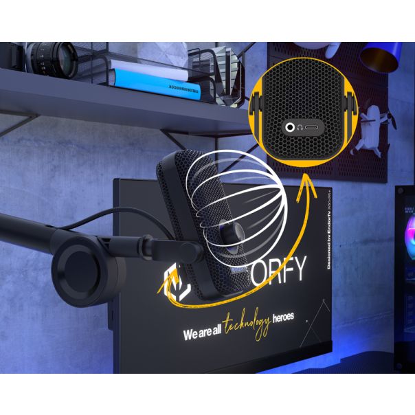 ENDORFY Mikrofon Solum Voice, EY1B014, crna - ZVU03278