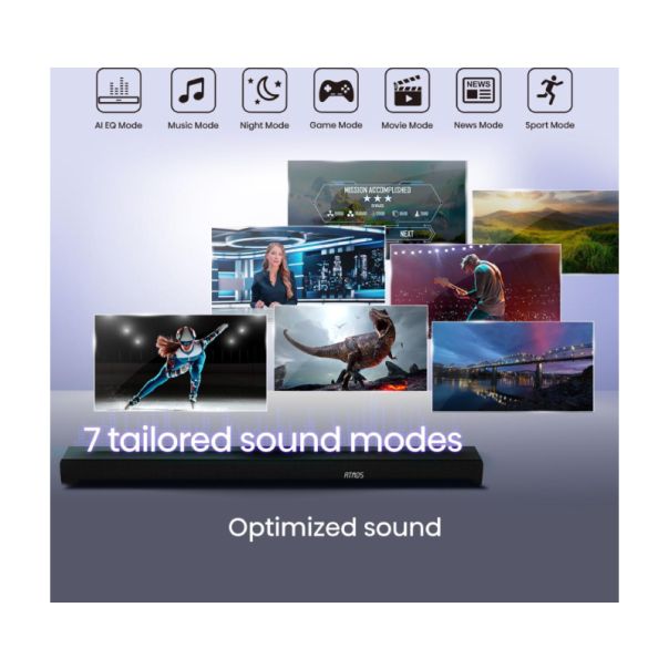 HISENSE Soundbar sa bežičnim subwooferom AX5100Q, crna - EP2810698