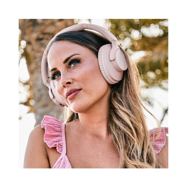 ENERGY SISTEM Bluetooth slušalice RadioBeat, roza - EP2854700