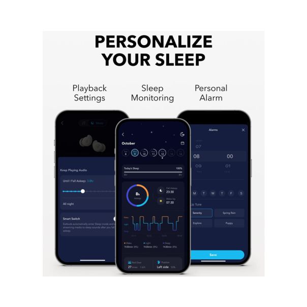 ANKER Soundcore Sleep A20 Noise Masking BT bežične bubice bež - EP3104993