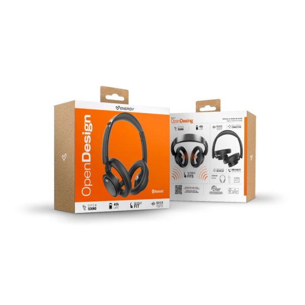 ENERGY SISTEM Bluetooth slušalice OpenDesign, crna - EP3054533