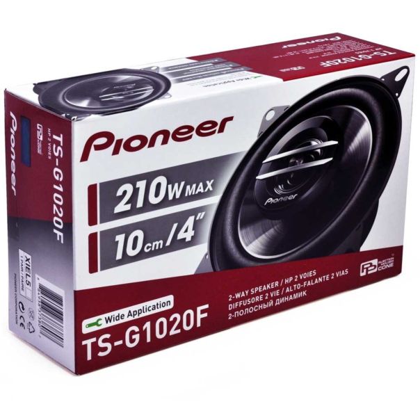 PIONEER Auto zvučnici TS-G1020F 10cm - ZVU123