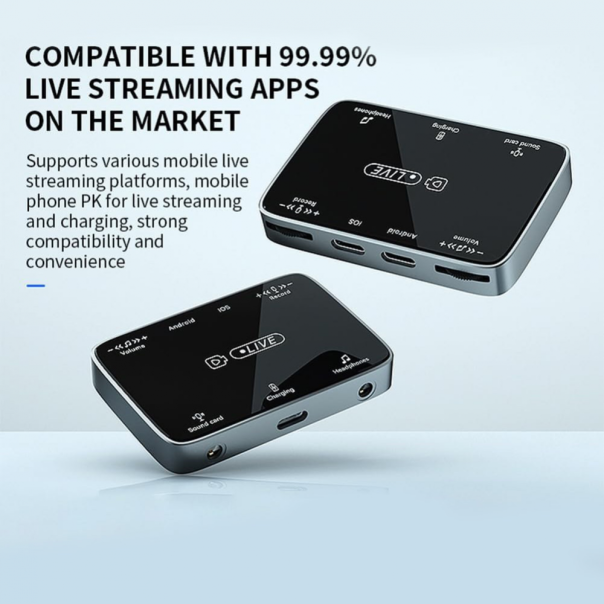 Zvucna karta za Streaming JWD crna - 221143