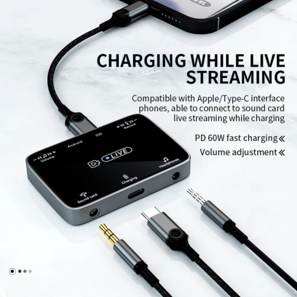 Zvucna karta za Streaming JWD crna - 221143