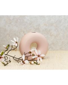 DEKOR DOM Vaza 20cm Ellissoide, pink - 024387
